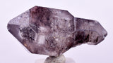 3cms QUARTZ SCEPTER CRYSTAL HYDROCARBON INCLUSIONS DOUBLE TERMINATED CHINA QB136
