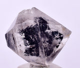 2cms QUARTZ HERKAIMER CRYSTAL HYDROCARBON INCLUSIONS DOUBLE TERMINATED CHINA QB137