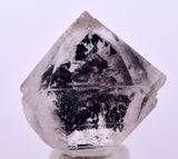 2cms QUARTZ HERKAIMER CRYSTAL HYDROCARBON INCLUSIONS DOUBLE TERMINATED CHINA QB137