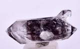 2.4cms QUARTZ CRYSTAL HYDROCARBON INCLUSIONS DOUBLE TERMINATED CHINA QB138