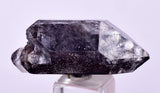 3.4cms QUARTZ CRYSTAL HYDROCARBON INCLUSIONS DOUBLE TERMINATED CHINA QB139