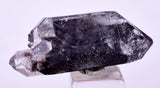 3.4cms QUARTZ CRYSTAL HYDROCARBON INCLUSIONS DOUBLE TERMINATED CHINA QB139