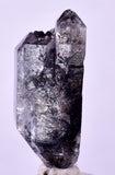 3.4cms QUARTZ CRYSTAL HYDROCARBON INCLUSIONS DOUBLE TERMINATED CHINA QB139