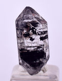 1.6cms QUARTZ CRYSTAL HYDROCARBON INCLUSIONS DOUBLE TERMINATED CHINA QB141