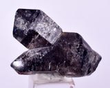 2.7cms QUARTZ CRYSTAL HYDROCARBON INCLUSIONS DOUBLE TERMINATED CHINA QB142