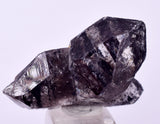 2.7cms QUARTZ CRYSTAL HYDROCARBON INCLUSIONS DOUBLE TERMINATED CHINA QB142