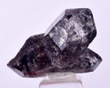 2.7cms QUARTZ CRYSTAL HYDROCARBON INCLUSIONS DOUBLE TERMINATED CHINA QB142
