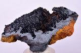 6cms  HEMATITE ps BARITE MANGANESE OXIDE DRUZY SPARKLY MOROCCO  VB18