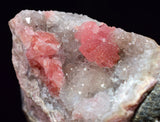 3.4cm RHODOCHROSITE CRYSTALS PERU OLD STOCK UCHUCCHACUA MINERAL SPECIMEN RB715