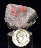 3.4cm RHODOCHROSITE CRYSTALS PERU OLD STOCK UCHUCCHACUA MINERAL SPECIMEN RB715