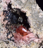 4.2cm RHODOCHROSITE CRYSTALS PERU OLD STOCK UCHUCCHACUA MINERAL SPECIMEN RB717