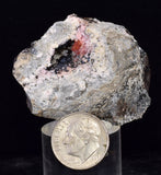 4.2cm RHODOCHROSITE CRYSTALS PERU OLD STOCK UCHUCCHACUA MINERAL SPECIMEN RB717