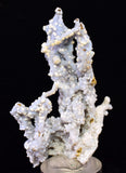 6.7cms BLUE CHALCEDONY MORDENITE STALACITE CRYSTALS INDIA TRANSLUCENT TB188
