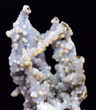 6.7cms BLUE CHALCEDONY MORDENITE STALACITE CRYSTALS INDIA TRANSLUCENT TB188