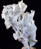 5.4cms BLUE CHALCEDONY MORDENITE STALACITE CRYSTALS INDIA TRANSLUCENT TB189