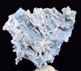 5.6cms BLUE CHALCEDONY MORDENITE STALACITE CRYSTALS INDIA TRANSLUCENT TB190