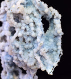 5.6cms BLUE CHALCEDONY MORDENITE STALACITE CRYSTALS INDIA TRANSLUCENT TB190