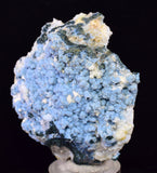 5.3cms BLUE CHALCEDONY MORDENITE STALACITE CRYSTALS INDIA TRANSLUCENT TB191
