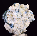 5.3cms BLUE CHALCEDONY MORDENITE STALACITE CRYSTALS INDIA TRANSLUCENT TB191
