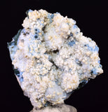 5.3cms BLUE CHALCEDONY MORDENITE STALACITE CRYSTALS INDIA TRANSLUCENT TB191