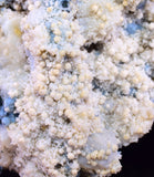 5.3cms BLUE CHALCEDONY MORDENITE STALACITE CRYSTALS INDIA TRANSLUCENT TB191