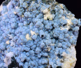 5.3cms BLUE CHALCEDONY MORDENITE STALACITE CRYSTALS INDIA TRANSLUCENT TB191