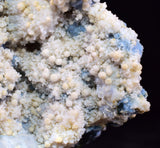 5.3cms BLUE CHALCEDONY MORDENITE STALACITE CRYSTALS INDIA TRANSLUCENT TB191