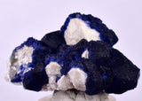 4.3cms BLUE FLUORITE QUARTZ CRYSTALS HUANGGANG MINES CHINA KB130