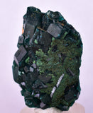 3.9cms DIOPTASE CRYSTALS CONGO EMERALD COLOR MINERAL SPECIMEN KB136