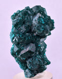 4.6cms DIOPTASE CRYSTALS CONGO EMERALD COLOR MINERAL SPECIMEN KB140