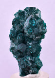 4.6cms DIOPTASE CRYSTALS CONGO EMERALD COLOR MINERAL SPECIMEN KB140