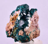3.4cms DIOPTASE CRYSTALS CONGO EMERALD COLOR MINERAL SPECIMEN KB142