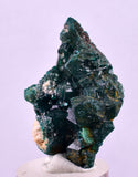 4.1cms DIOPTASE CRYSTALS CONGO EMERALD COLOR MINERAL SPECIMEN KB143