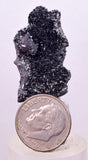 3cms  HEMATITE ps BARITE MANGANESE OXIDE DRUZY SPARKLY MOROCCO  VB24