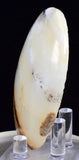 7cms GEM BLUE OPAL SCENIC CABOCHON PERU SEASCAPE PENDANT JEWELRY BB431