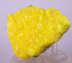 8.6 cms SULPHUR CRYSTAL BOLIVIA MINERAL SPECIMEN YW1