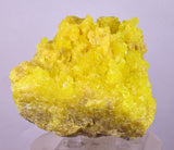 9.6cms SULPHUR CRYSTAL BOLIVIA MINERAL SPECIMEN YW2