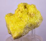 9.6cms SULPHUR CRYSTAL BOLIVIA MINERAL SPECIMEN YW2