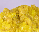 9.4cms SULPHUR CRYSTAL BOLIVIA MINERAL SPECIMEN YW3