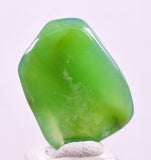 14.5carats GEM SILICA CHRYSOCOLLA CHALCEDONY LILY MINE PERU SCENIC TUMBLED BB437