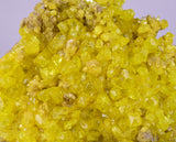 7.3cms SULPHUR CRYSTAL BOLIVIA MINERAL SPECIMEN YW6