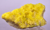 11.5cms SULPHUR CRYSTAL BOLIVIA MINERAL SPECIMEN YW7