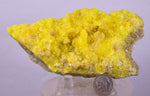 11.5cms SULPHUR CRYSTAL BOLIVIA MINERAL SPECIMEN YW7