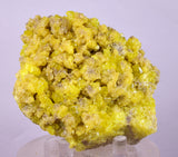 9.3cms SULPHUR CRYSTAL BOLIVIA MINERAL SPECIMEN YW8