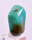 13carats GEM SILICA CHRYSOCOLLA CHALCEDONY LILY MINE PERU SCENIC TUMBLED BB444