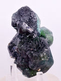 8cms GREEN FLUORITE BOULANGERITE PYRITE CRYSTALS PERU MILPO PERU KB160