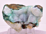 6.3cms DRUZY CHRYSOCOLLA PERU COPPER 2000 DISCOVERY DB125