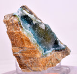 8.3cms DRUZY CHRYSOCOLLA PERU COPPER 2000 DISCOVERY DB127