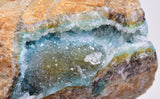8.3cms DRUZY CHRYSOCOLLA PERU COPPER 2000 DISCOVERY DB127