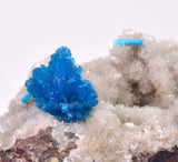 5.6cms CAVANSITE PENTAGONITE ? HEULANDITE STILBITE INDIA SHINY CRYSTALS  TB192